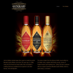 Screen shot of the The Antiquary Ltd website.