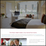 Screen shot of the Manor Heath Hotel Scarborough website.