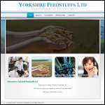 Screen shot of the Yorkshire Feedstuffs Ltd website.