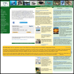 Screen shot of the Uk Overseas Territories Conservation Forum website.