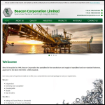 Screen shot of the Beacon Corporation Ltd website.