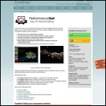 Screen shot of the Computer Performance Ltd website.