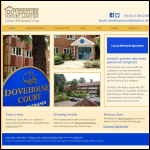 Screen shot of the Dovehouse Court Ltd website.