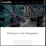Screen shot of the Bar Bungalow website.