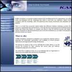 Screen shot of the Kamm Consulting Ltd website.
