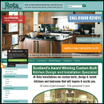 Screen shot of the Rota Installations website.