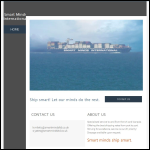 Screen shot of the Smartminds Ltd website.