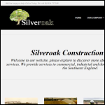 Screen shot of the Silveroak Construction Ltd website.