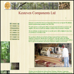 Screen shot of the Kesteven Components Ltd website.