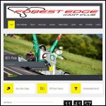 Screen shot of the Forest Edge Kart Club Ltd website.