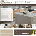 Screen shot of the SM Kitchens Ltd website.