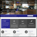 Screen shot of the Stockton Heath Kitchens & Bedrooms website.
