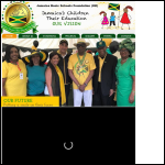 Screen shot of the Jamaica Basic Schools Foundation (UK) website.
