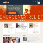 Screen shot of the Action International Ministries (UK) website.