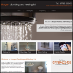 Screen shot of the Morgan Heating Maintenance Ltd website.