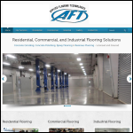 Screen shot of the Applied Flooring Technology Ltd website.