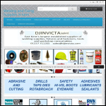 Screen shot of the Invicta Tools & Fixings Ltd website.