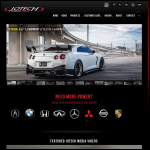 Screen shot of the Jortech Ltd website.