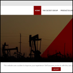 Screen shot of the Oiltech International (Services) Ltd website.