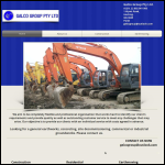 Screen shot of the Galco Group Ltd website.