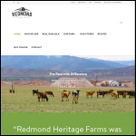Screen shot of the Heritage Farms Ltd website.