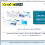 Screen shot of the Kevafhinn Ltd website.
