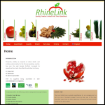 Screen shot of the Rhinelink Ltd website.