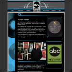 Screen shot of the Abc Music Publishing Ltd website.