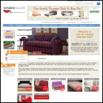 Screen shot of the Churchfield Sofa Bed Company Ltd website.