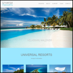 Screen shot of the Universal Properties (Europe) Ltd website.