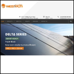 Screen shot of the Westech Consultants Ltd website.