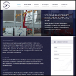 Screen shot of the Ultralift Mechanical Handling website.