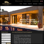Screen shot of the Algarve Retreats Ltd website.