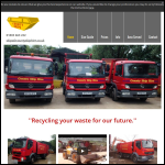Screen shot of the Country Skip Hire Ltd website.