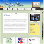 Screen shot of the Kristal Care Ltd website.