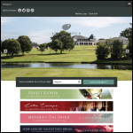 Screen shot of the Lanhydrock Golf Club Ltd website.