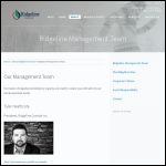 Screen shot of the Heathcote Consultants Ltd website.