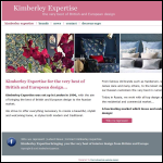 Screen shot of the Kimberley Expertise Ltd website.