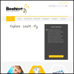 Screen shot of the Beehive Day Nurseries Ltd website.