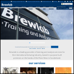 Screen shot of the Brewing Technology Services Ltd website.