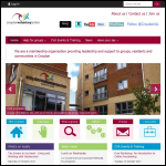 Screen shot of the Croydon Voluntary Action website.