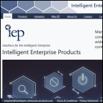 Screen shot of the Intelligent Enterprises Ltd website.