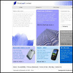 Screen shot of the Blueleaf Ltd website.