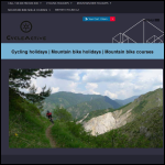 Screen shot of the Cycleactive Ltd website.