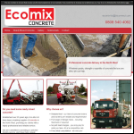 Screen shot of the Economix Ltd website.