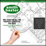 Screen shot of the Smith Baxter Ltd website.