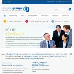 Screen shot of the Douglass Grange Ltd website.