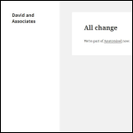 Screen shot of the David & Associates website.