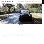 Screen shot of the Bespoke Cars Ltd website.