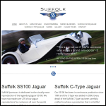 Screen shot of the Suffolk Sportscars Ltd website.